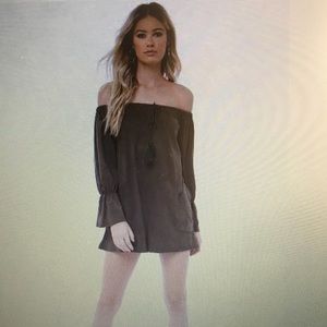 Off-The-Shoulder Romper